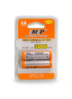 MP MP AA 1.2V 3000mAh Ni-MH Rechargeable Battery – High Capacity, Eco-Friendly – for Toys, Home Appliances, Solar Storage & More  - Image 2