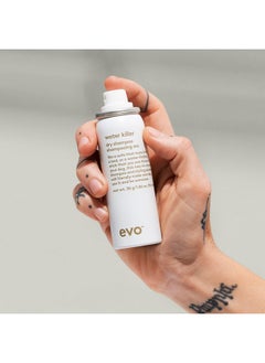 EVO EVO Water Killer Dry Shampoo - Absorbs Oil to Refresh Hair, Reduces Damage from Excessive Washing - Hair Styling Spray - Travel Size, 35g /1.1oz  - Image 2