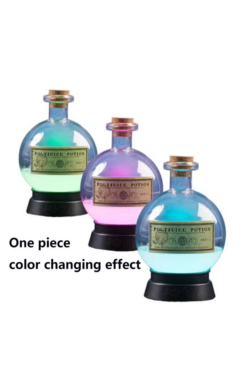 يخلق ضوء الليل المتغير اللون على شكل زجاجة سحرية جوًا سحريًا - Image 1