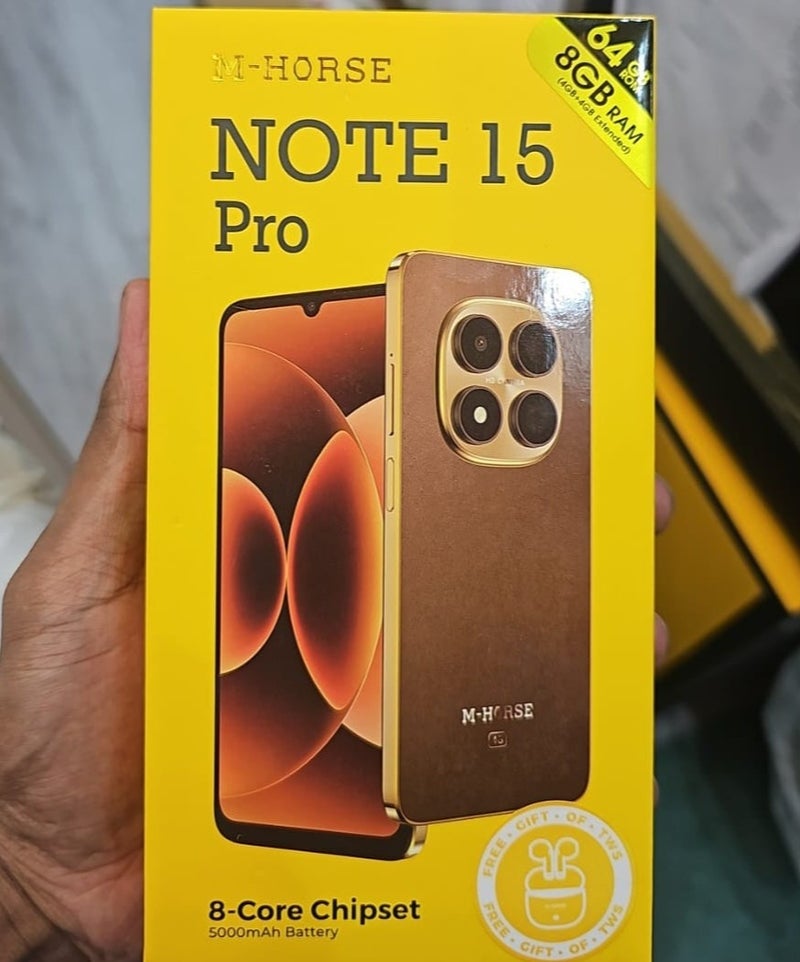 M-Horse Note 15 Pro (8GB RAM, 64GB storage) 4G Android smartphone - Image 4