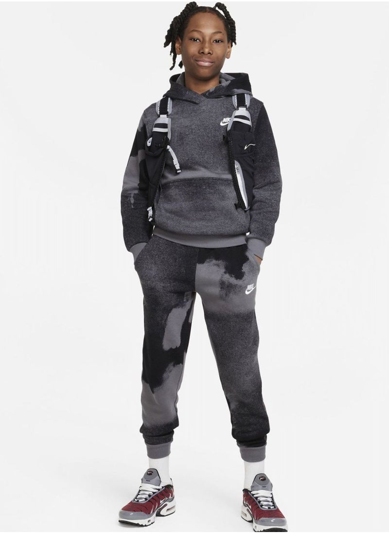 Nike - Kids Fleece All Over Printed Joggers - Image 1
