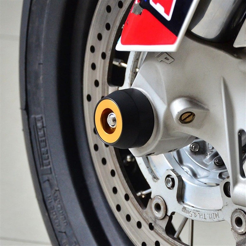 Wivplex Front Wheel Axle Slider Fork Crash Protector for Suzuki GSX-R1000 - Image 4