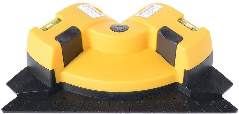 SHB 90 Degree Vertical Horizontal Laser Line Projection Square Level Laser Square Projection Square Level Laser Leveler Indoor Outdoor Use