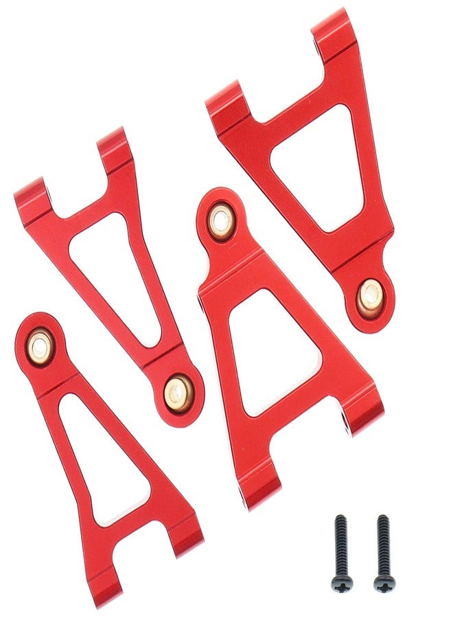 Treehobby Aluminum Upgrades Replacement Accessories Compatible with Hyper Go MJX 14301 14302 14303 1/14 RC Upgrade Parts,Red (Red Upgrade Kits) - Image 3