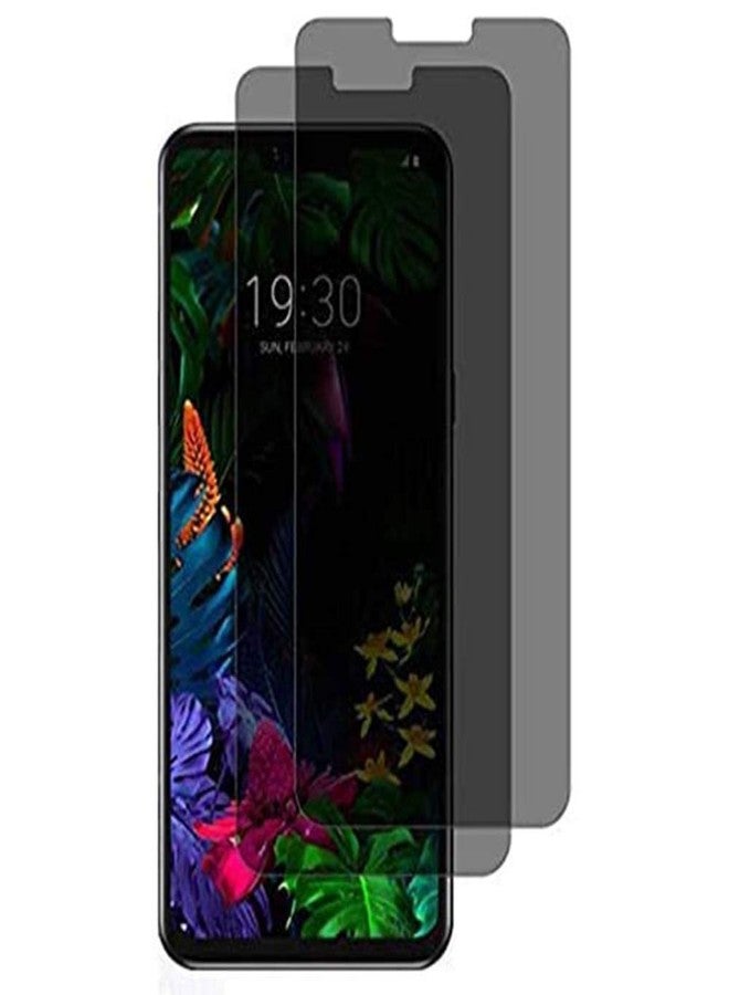 UPONEW for LG G8 Privacy Screen Protector - [2 Pack] Front Bubble Free for LG G8 LMG820UM0 LMG820UM1 LMG820UMB LMG820QM7 Privacy Anti-Spy Screen Protector Anti-Scratch Protective Film - Image 1