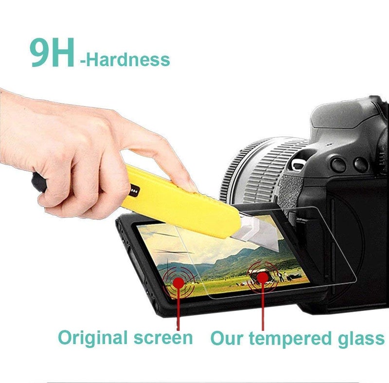 smart pro حماية شاشة زجاجية مقسّاة باور سمارت لكاميرات سوني DSLR ألفا نكس-7 NEX-6 NEX-5 A6500 A6400 A6300 A6000 A5000 - Image 2