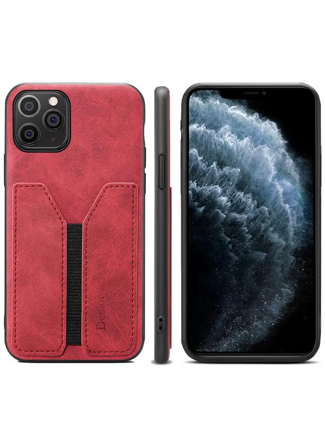 The Bros Case For iPhone 11 Pro Max DV Elastic Card PU Back Cover Phone Case