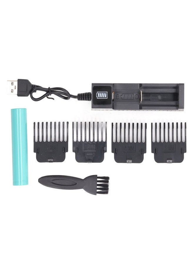 Qinlorgo Professional Hair Clipper, Heavy Duty High Efficiency Compact TBlade Hair Clipper for Hair Cutting (Dragon Pattern Charging Stand) - Image 4