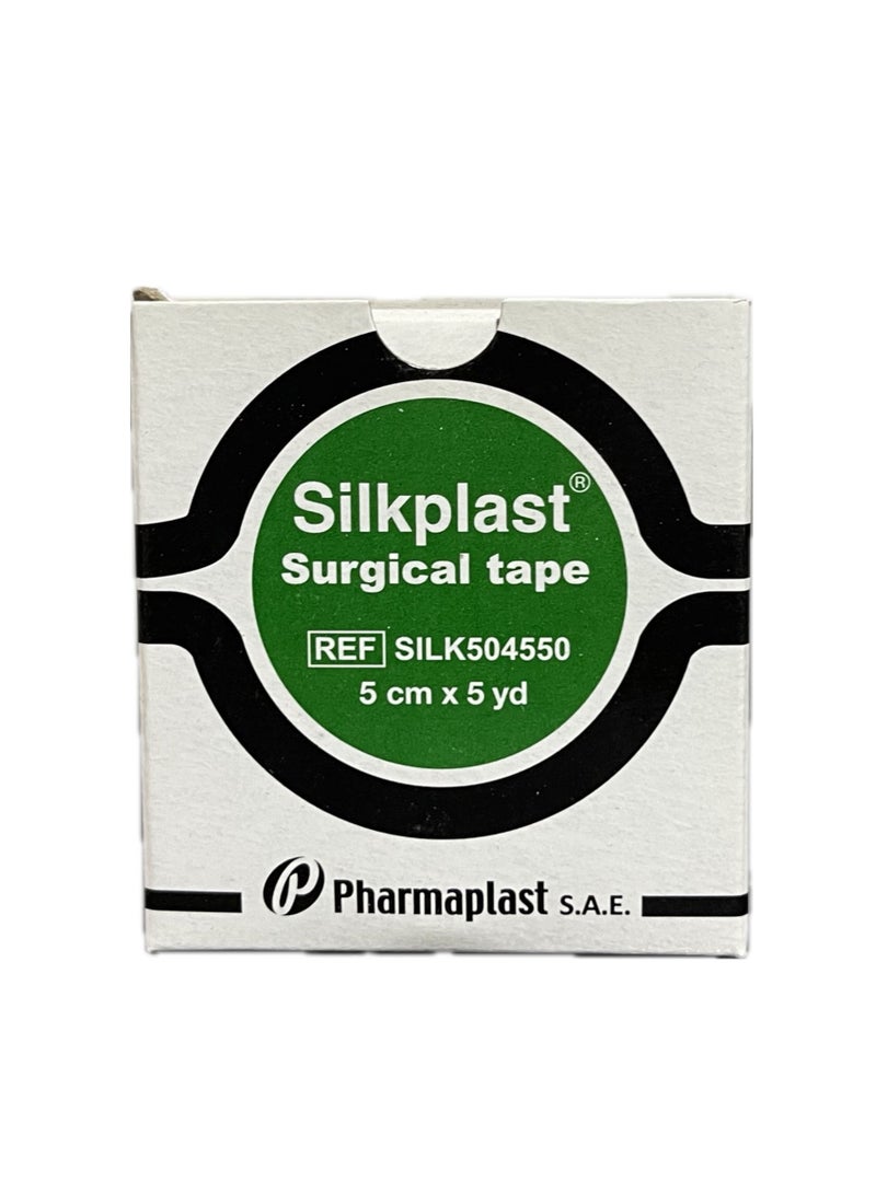 Silkplast 5cm x 5yd Surgical Tape
