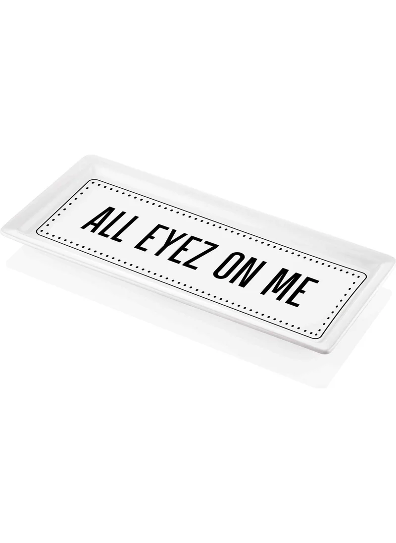 The Mia Rectangle Service All Eyez On Me - 35 x 16 cm
