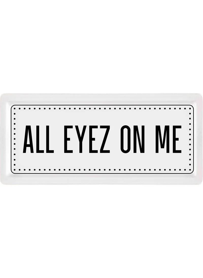 The Mia Rectangle Service All Eyez On Me - 35 x 16 cm