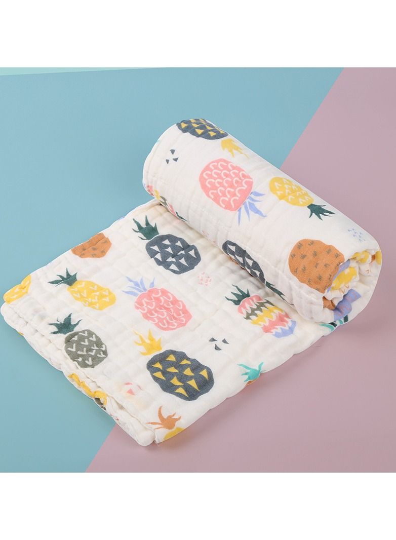 منشفة استحمام مطبوعة برسوم كرتونية من القطن الخالص