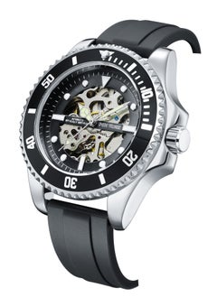 Chenxi Watches for Men Silicone Luxury Luminous Water Resistant Automatic Mechanical Wristwatch 8805BBKSI  - Image 2