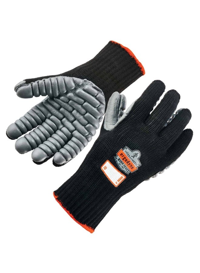 Ergodyne Ergodyne Proflex 9000 Certified Lightweight Anti Vibration Work Glove Large Black  - Image 1