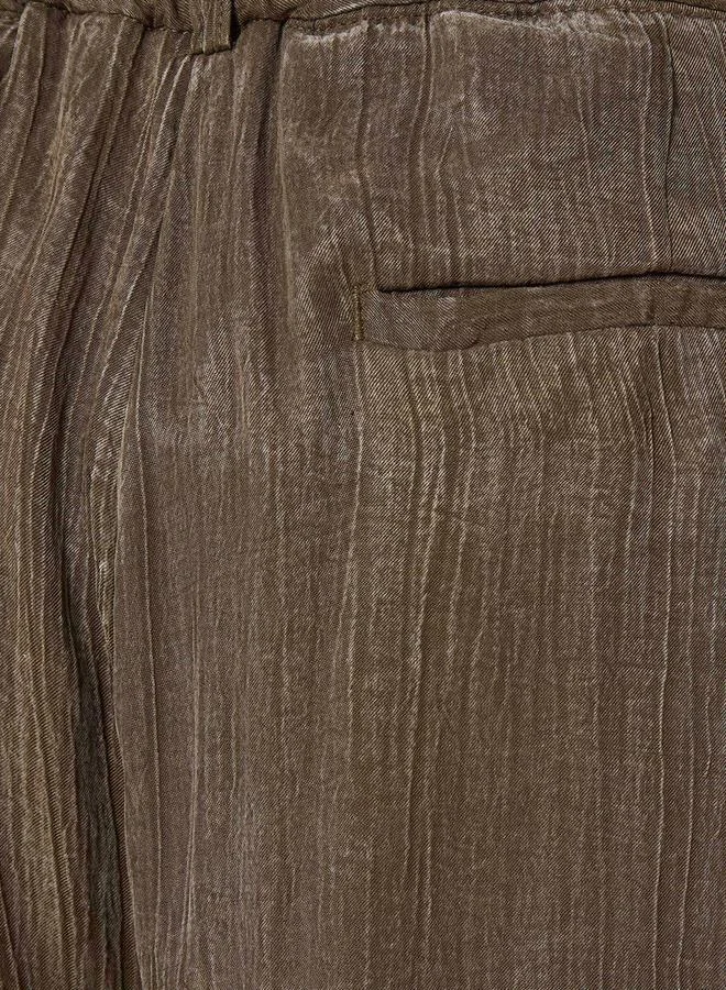 Iconic Iconic Straight Fit Textured Pants