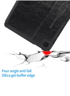 Kaku Tab A7 Lite Case – Leather Protective Cover for Samsung Galaxy A7 Lite T220/T225, Black  - Image 4