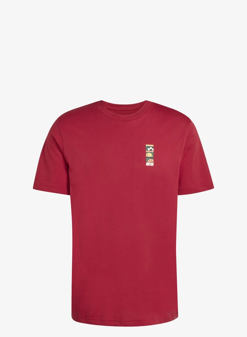 Adidas MEMORIES OF SPORT POSTER GRAPHIC T-SHIRT