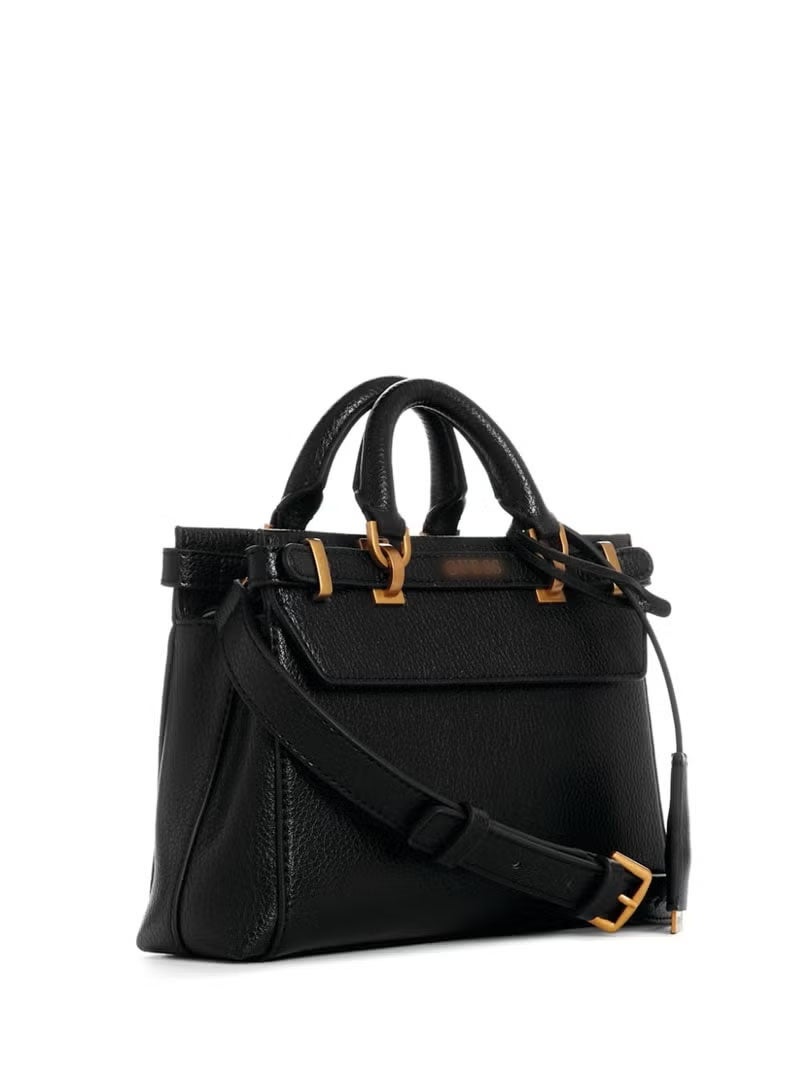 GLEM Women's NOELLE Shoulder Handbag Black - Image 3
