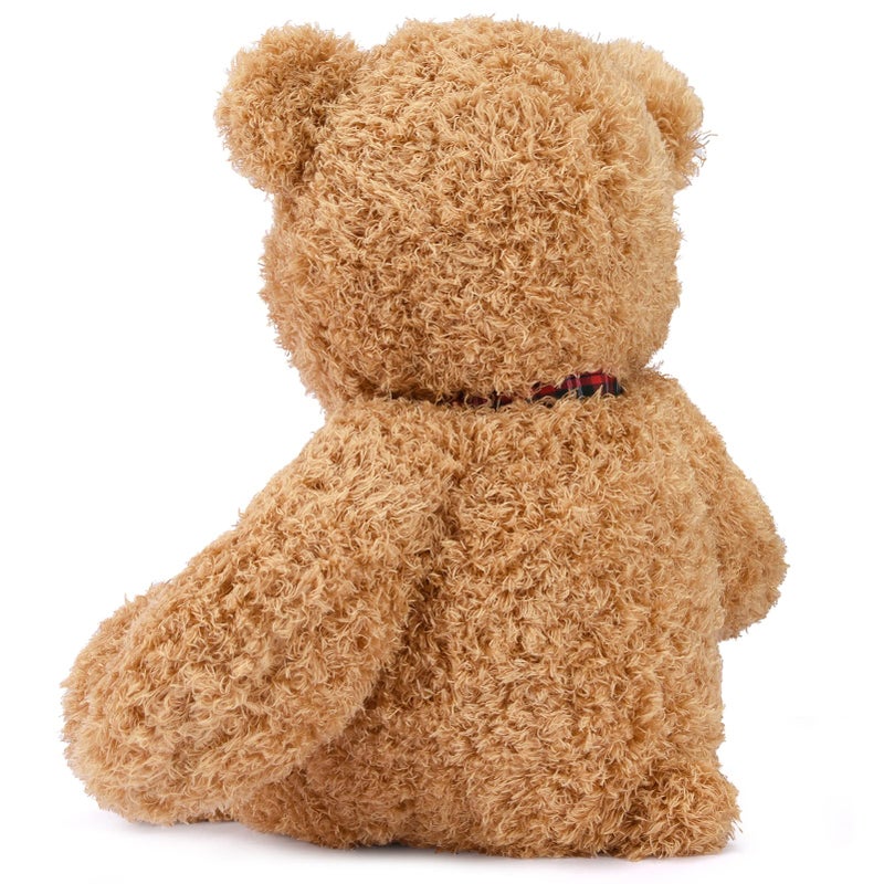 Bebamour Plush Bear Plush Toy Doll for Boys and Girls Birthday Gift Decorate Home, 45 cm, Large Light Brown - Image 2