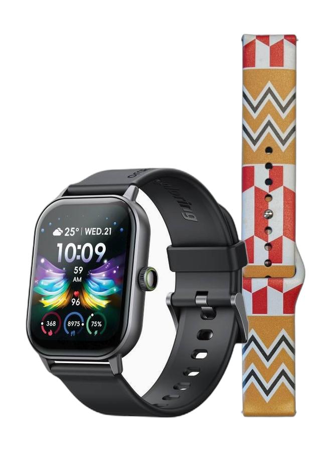 Oraimo Watch 5 Bluetooth Call Smart Watch 2.01inch HD Display Fitness Watch, 300 mAh with Free Watch Sillicon band 22mm - Image 1