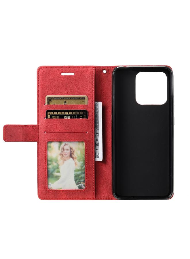 S-TOP Case For Redmi 12C Skin Feel Splicing Leather Phone Case - Image 3