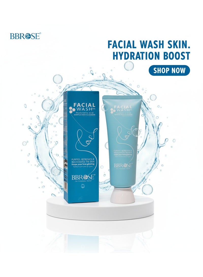 BBROSE Facial Wash For Glowing Skin With Hyaluronic Acid - Image 1