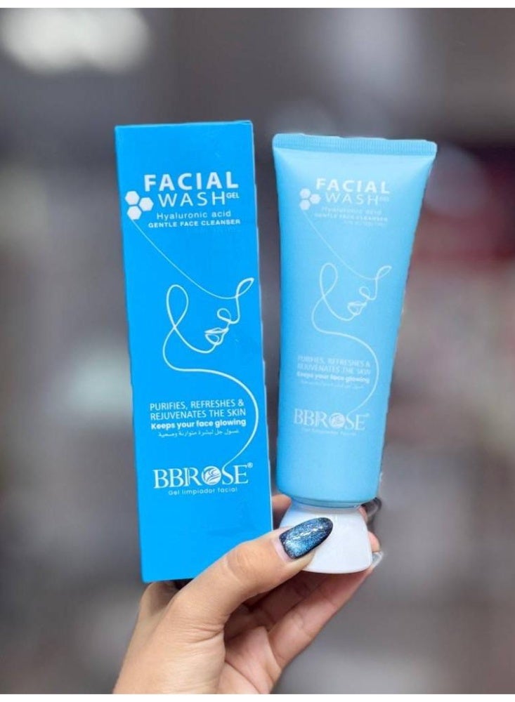 BBROSE Facial Wash For Glowing Skin With Hyaluronic Acid - Image 4
