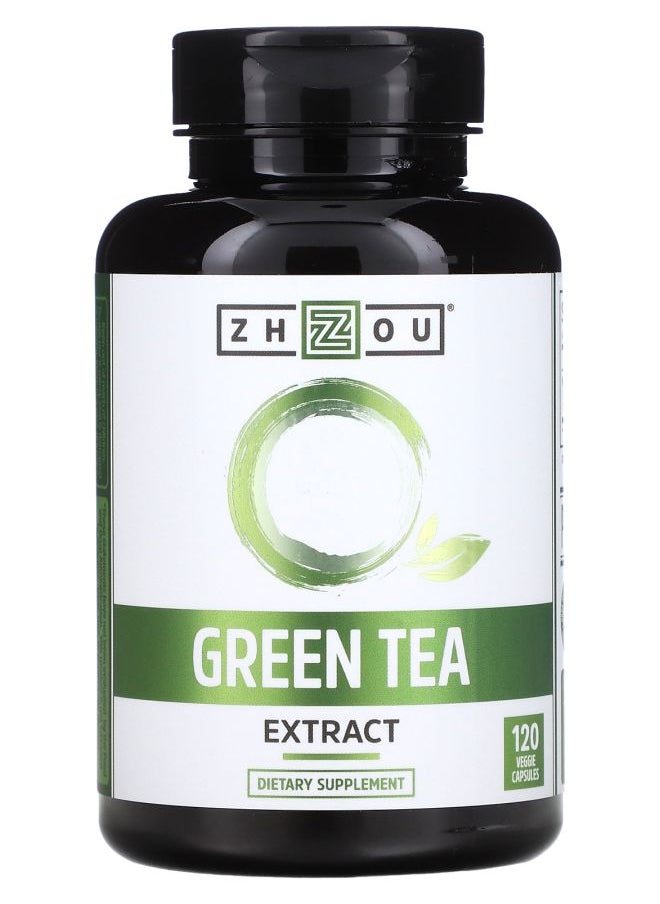 Zhou Nutrition Green Tea Extract 120 Veggie Capsules 