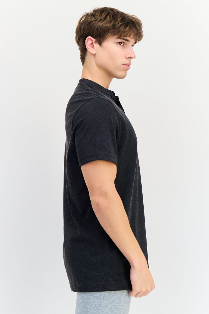 PUMA Men Slim  Fit Short Sleeves Outdoor T-shirt, Black - Image 2