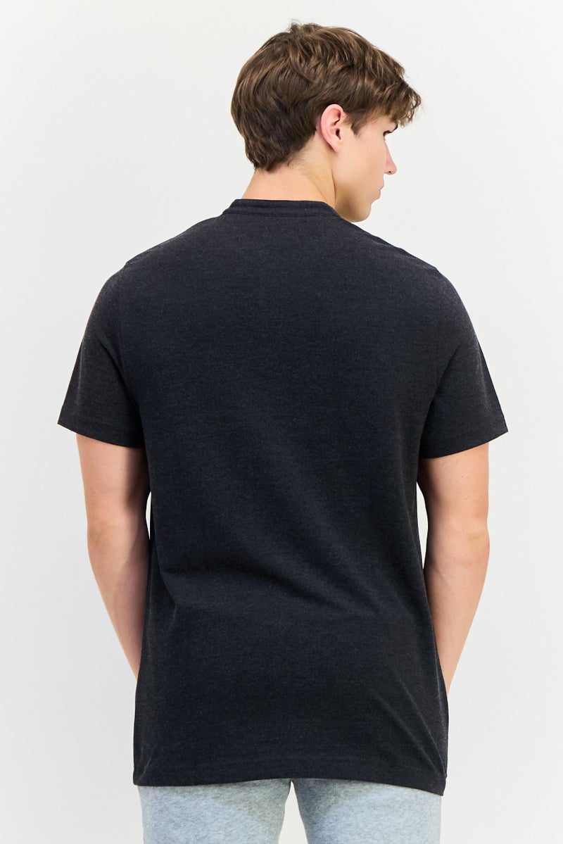 PUMA Men Slim  Fit Short Sleeves Outdoor T-shirt, Black - Image 3