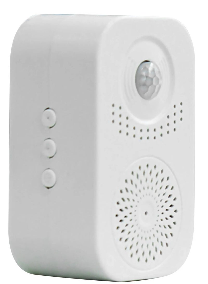 WG Inductive DoorBell Voice Reminder Volume Adjustment Doorbell Alert Wireless Smart Motion Sensor Doorbell – Battery/Rechargeable Type - Image 1