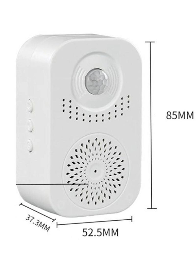 WG Inductive DoorBell Voice Reminder Volume Adjustment Doorbell Alert Wireless Smart Motion Sensor Doorbell – Battery/Rechargeable Type - Image 2