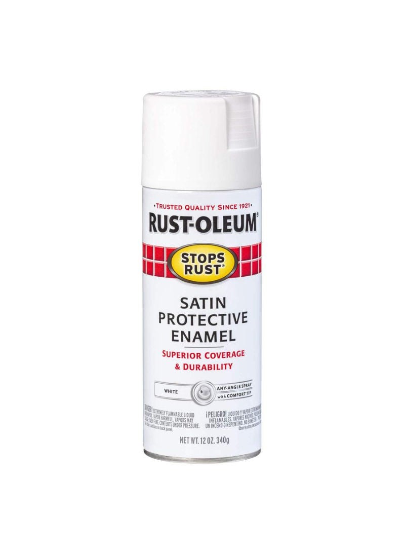 ACE Stops Rust Protective Enamel 354.8ml Satin White 