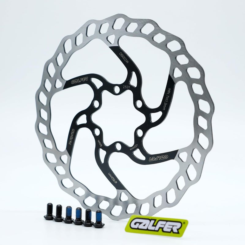 Galfer Univ 6T 160 mm Brake Disc - Stainless Steel - Image 5