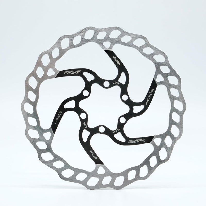 Galfer Univ 6T 160 mm Brake Disc - Stainless Steel - Image 2