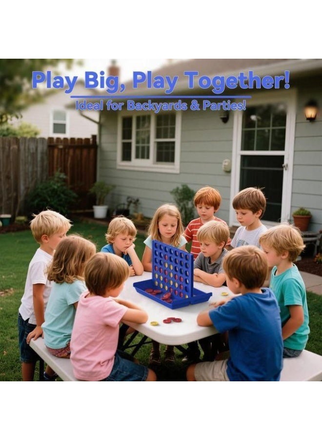 Connect 4 Kids Foldable Strategy Board Game - Develops Logical Thinking, Ages 3+ - Image 3