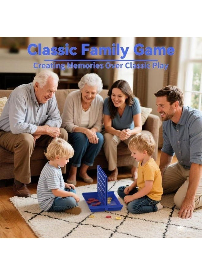 Connect 4 Kids Foldable Strategy Board Game - Develops Logical Thinking, Ages 3+ - Image 4