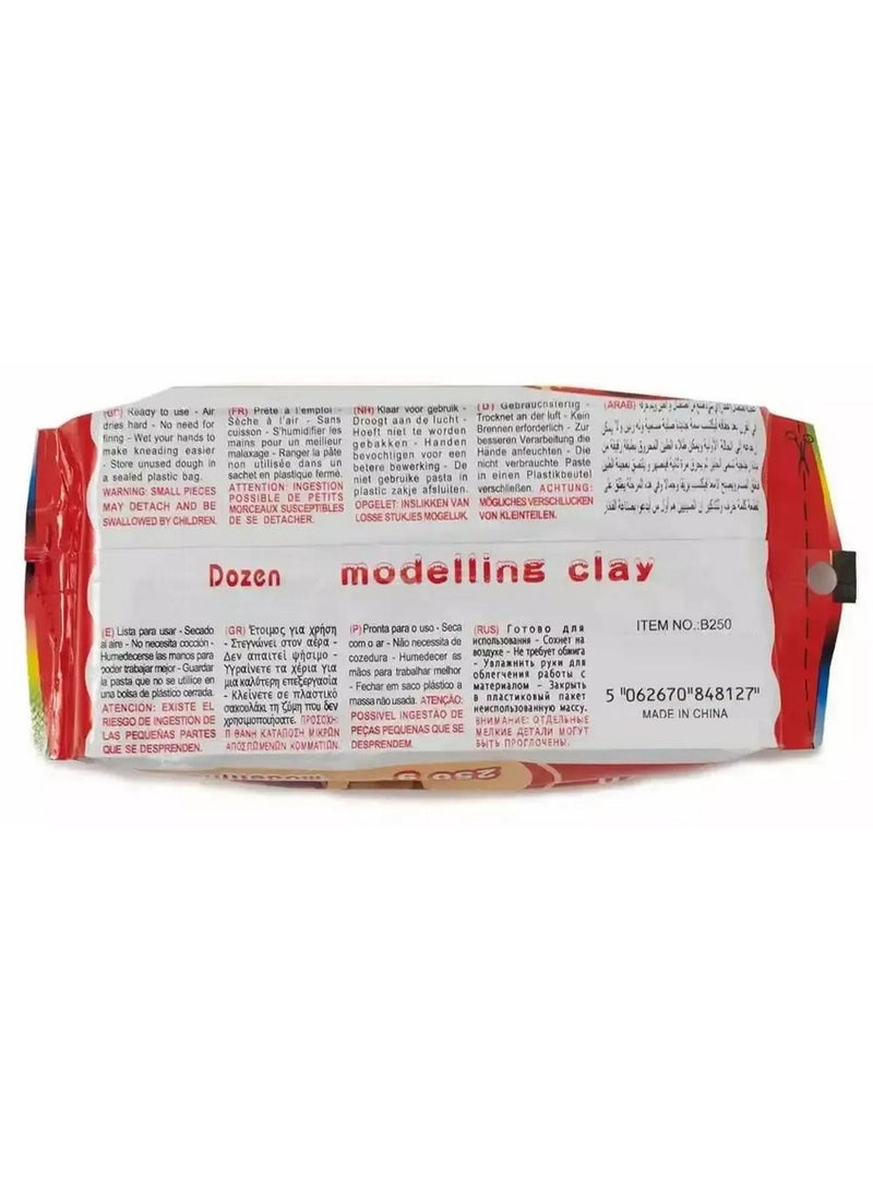 Dozen Air Hardening Modelling Clay 250G - Image 4
