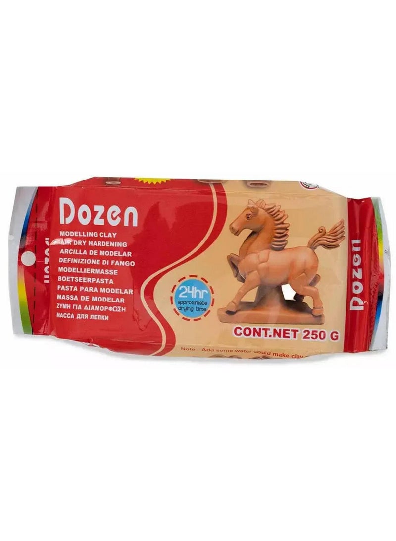 Dozen Air Hardening Modelling Clay 250G - Image 1
