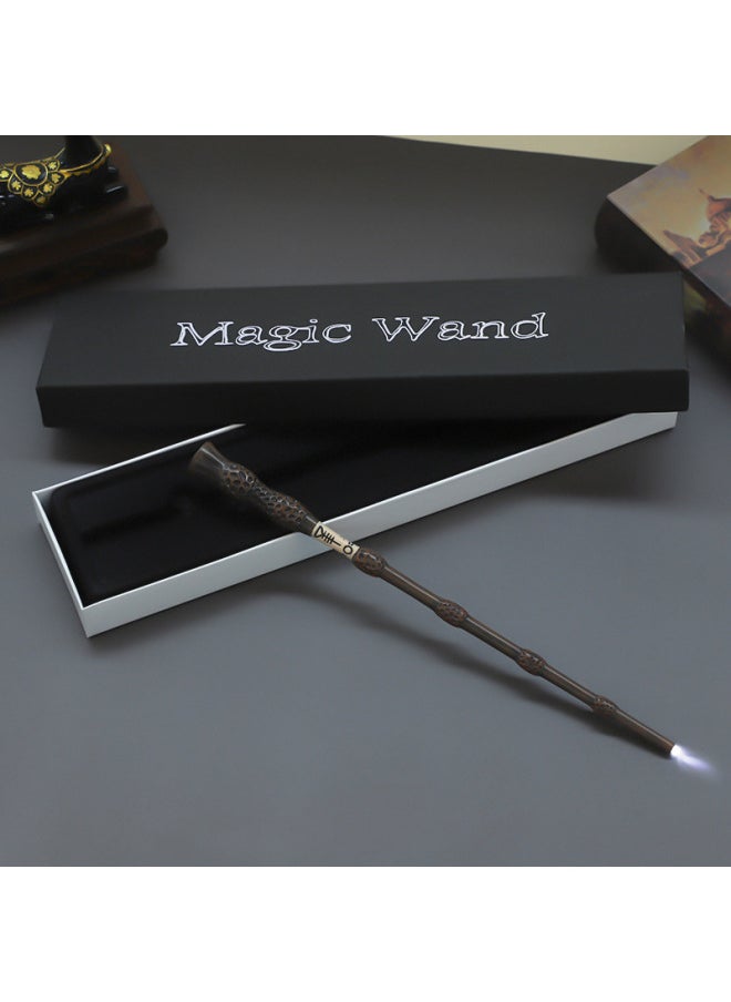 null - Harry Potter Wand Glowing Harry Potter Magic Wand Universal Studios Scepter Magic Props-Color:Malfoy - Image 1