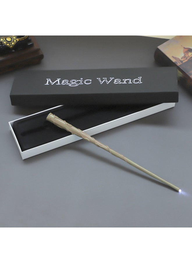 null - Harry Potter Wand Glowing Harry Potter Magic Wand Universal Studios Scepter Magic Props-Color:Malfoy - Image 1
