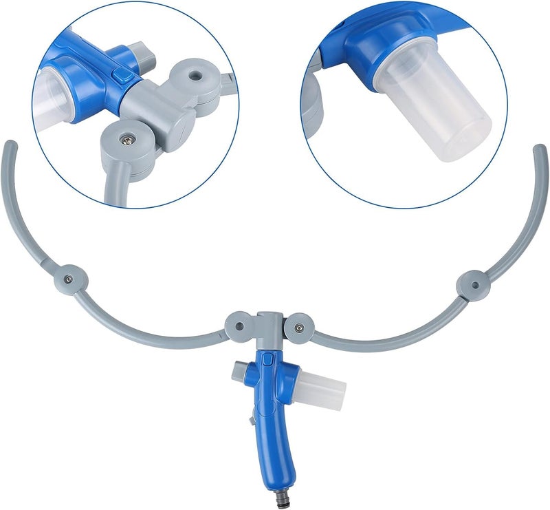 Drumstone (𝟏𝟓 𝐘𝐄𝐀𝐑𝐒 𝐖𝐀𝐑𝐑𝐀𝐍𝐓𝐘) Woof Washer 360° Dog & Pet Bathing Shower Ring | Handheld Pet Bathing Tool with Shampoo Holder for Easy and Efficient Pet Cleaning - Image 3