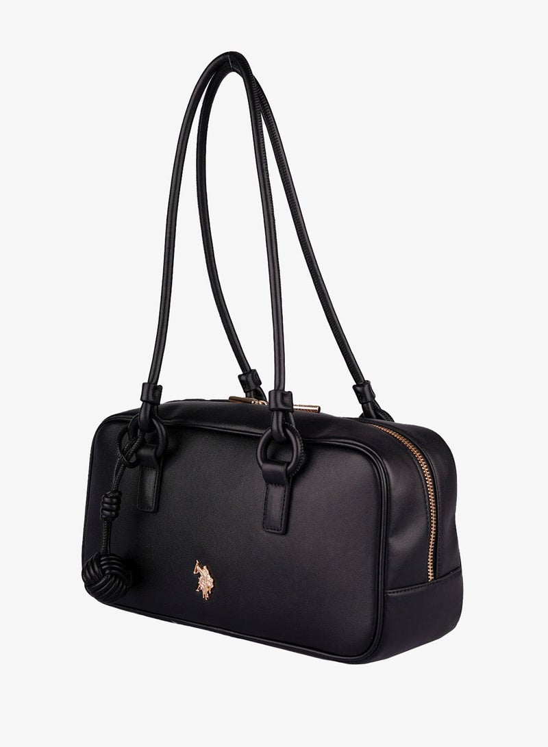 U.S. Polo Assn. Women's Shoulder Bag, Ladies Large Capacity Hobo Bag, Handbag Tote Bags Clutch Bag, Women's Leather Hobo Bag, Women's Tote Bag, Women's Shoulder Bag, Women's Hand Bag, Women's Travel Bag, for Office Sling Bag Side Bag and Girls College Students - Image 2