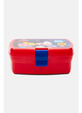 MICKEY MOUSE Kids Boy Lunch Box 16 x L 10  x H 7 x W cm, Red  - Image 1