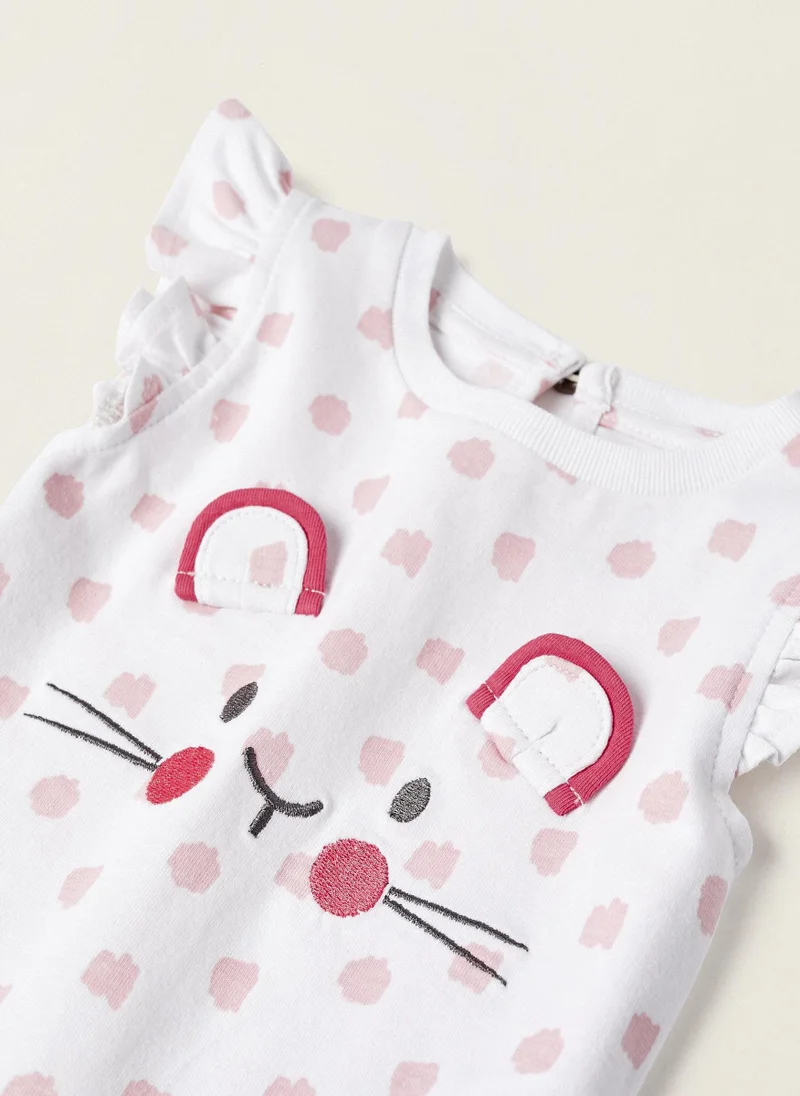 زيبي T-shirt + Bloomers for Newborns 'Rabbit'