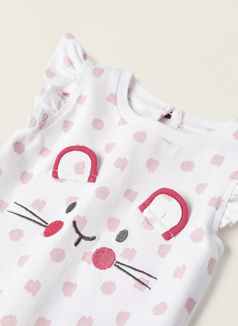 زيبي T-shirt + Bloomers for Newborns 'Rabbit'