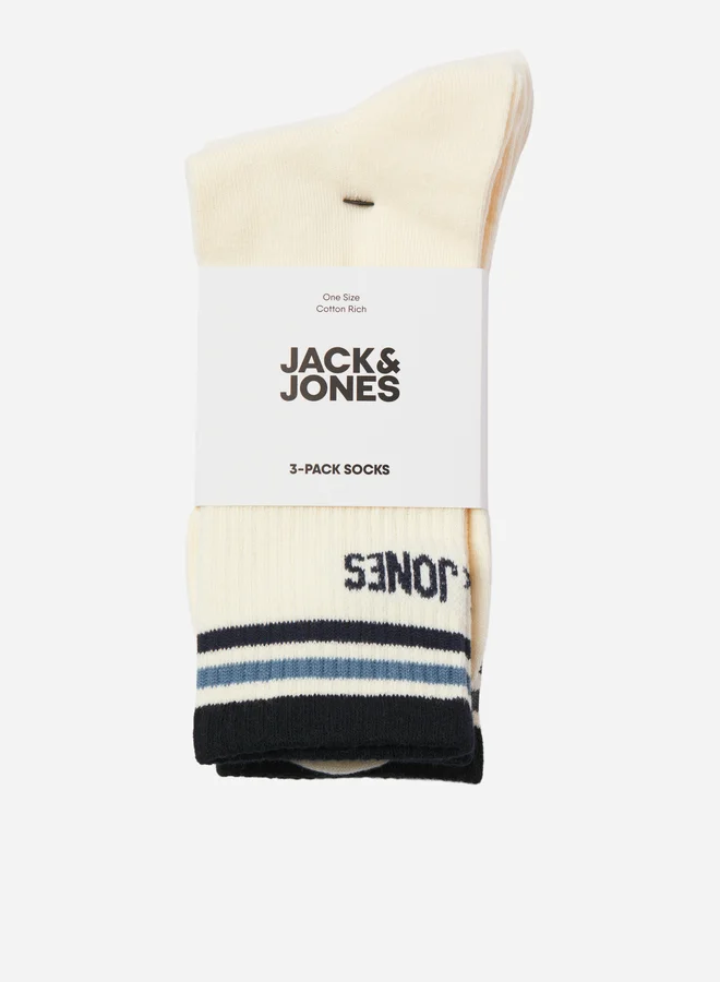 JACK & JONES Set of 3 - Crew Tennis Socks