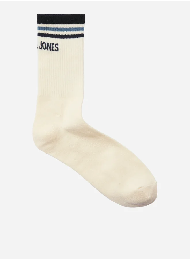 جاك اند جونز Set of 3 - Crew Tennis Socks