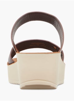 Le Confort Women Strap Detail Slip-On Platform Sandals  - Image 4