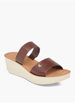 Le Confort Women Strap Detail Slip-On Platform Sandals  - Image 2